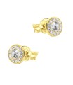 Crystal Silver Stud Earring STS-7125